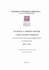 Research paper thumbnail of Ps 139:19-22  A “Violent” Text or A Text “Against” Violence?  A Study on the “Language of Imprecation” in the Psalter.