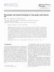 Research paper thumbnail of Biocatalytic and chemical leaching of a low-grade nickel laterite ore