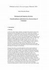 Research paper thumbnail of Biological and linguistic diversity. Transdisciplinary explorations for a socioecology of languages [Diversidad biológica y diversidad lingüística. Exploraciones transdisciplinarias para una socioecología de las lenguas]