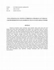 Research paper thumbnail of UPAYA PEMANFAATAN POTENSI SUMBER DAYA PERAIRAN LAUT SEBAGAI FAKTOR PRIMER PENUNJANG KEHIDUPAN NELAYAN MASYARAKAT PESISIR