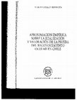 Research paper thumbnail of Prólogo Libro "Aproximación empírica sobre la realización y valoración de la prueba de reconocimiento ocular en Chile"