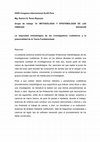 Research paper thumbnail of La impunidad metodológica de los investigadores cualitativos y la potencialidad de la Teoría Fundamentada