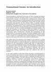 Research paper thumbnail of Review of Transnational Cinema: An Introduction