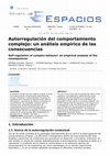 Research paper thumbnail of Autorregulación del comportamiento complejo: un análisis empírico de las consecuencias Self-regulation of complex behavior: an empirical analysis of the consequences Contenido