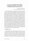 Research paper thumbnail of Algunes consideracions sobre la música de banda a Oliva fins la primera meitat del segle XX