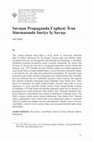 Research paper thumbnail of "Savaşın Propaganda Cephesi: İran Sinemasında Suriye İç Savaşı", Türkiye Ortadoğu Çalışmaları Dergisi, 6: 2, 2019, pp. 71-100.