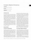 Research paper thumbnail of Complex Adaptive Enterprises