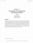 Research paper thumbnail of Visuality in Corporate Communication