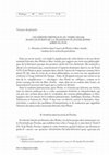 Research paper thumbnail of LES DÉRIVÉS PRÉFIXAUX DU VERBE APLÓW DANS LES ÉCRITS DE LA TRADITION PLATONICIENNE APRÈS PLOTIN