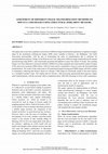 Research paper thumbnail of Assessment of different image transformation methods on Diwata-1 SMI images using structural similarity measure