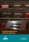 Research paper thumbnail of Las cuotas electorales. Un análisis multinivel de los efectos de su aplicación.