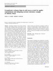 Research paper thumbnail of Groundwater recharge dams in arid areas as tools for aquifer replenishment and mitigating seawater intrusion: example of AlKhod, Oman