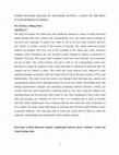 Research paper thumbnail of POWER ENACTING DEVICES BY TELEVISION OUTFITS: A STUDY OF THE FIRST SUICIDE BOMBING IN NIGERIA