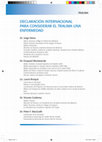 Research paper thumbnail of DeclaraciÓn Internacional para Considerar el Trauma una Enfermedad