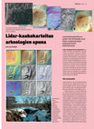 Research paper thumbnail of Lidar remote sensing helps archaeologists (Popular paper in Finnish: Lidar-kaukokartoitus arkeologien apuna) (2019)