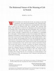 Research paper thumbnail of The Relational Nature of the Meaning of Life in Nozick