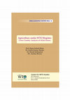 Research paper thumbnail of Agriculture under WTO Regime: Cross Country Analysis of Select Issues