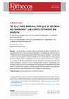 Research paper thumbnail of "Se ela é não-binária, por que se referem no feminino?": um corpo estranho em disputa