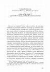 Research paper thumbnail of "Pani zabiła Pana...", czyli źródła i tradycje polskiej literatury kryminalnej