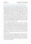 Research paper thumbnail of Abstract zum Dissertationsprojekt Das Verhandeln von Migration in der universitären Lehramtsausbildung der Migrationsgesellschaft - Dennis Barasi