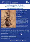 Research paper thumbnail of De/Constructing the Body: Ancient and Modern Dynamics  Workshop 1: Fragmentation and Fusion