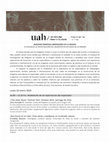 Research paper thumbnail of programa coloquio IMÁGENES INMERSAS.INMERSIONES EN LA IMAGEN. VI COLOQUIO DE INVESTIGACIÓN DEL MAGÍSTER EN ESTUDIOS DE LA IMAGEN