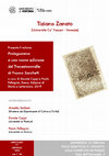 Research paper thumbnail of Tiziano Zanato (Università Ca' Foscari di Venezia) presenta 'Prolegomena a una nuova edizione del Trecentonovelle di Franco Sacchetti', a cura di Davide Cappi e Paolo Pellegrini