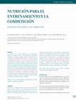 Research paper thumbnail of Nutricion para el entrenamiento