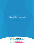 Research paper thumbnail of Nutrición y ejercicio MASTER ANA YANCI ZÚÑIGA B