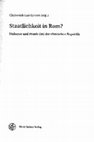 Research paper thumbnail of Das Volk als Institution und diskursive Bezugsgröße in der römischen Republik-2014