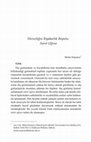 Research paper thumbnail of Hırsızlığın Riyakarlık Boyutu: Suret Uğrısı Tabiri