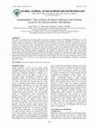 Research paper thumbnail of ASSESSMENT THE LEVELS OF HEAVY METALS AND WATER QUALITY IN CIKUDA RIVER, INDONESIA