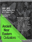 Research paper thumbnail of Ancient Near Eastern Civilizations. Syllabus