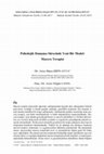 Research paper thumbnail of Psikolojik Danışma Sürecinde Yeni Bir Model: Macera Terapisi