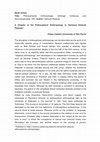 Research paper thumbnail of A Chapter of the Philosophical Anthropology in Germany: Helmuth Plessner