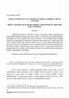 Research paper thumbnail of IRONIA ŞI DISTANŢA SAU DESPRE PUTEREA GÂNDIRII CARE SE ASCUNDE / IRONY AND DISTANCE OR REGARDING THE POWER OF THOUGHT THAT IS HIDING, in Danubius, XXXVI, Galaţi, 2018, pp. 359-372.