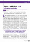 Research paper thumbnail of Joves i habitatge: una qüestió de classe