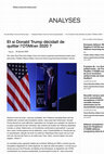 Research paper thumbnail of Et si Donald Trump décidait de quitter l’OTAN en 2020 ?