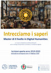 Research paper thumbnail of Intrecciamo i saperi Master di II livello in Digital Humanities