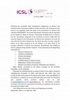 Research paper thumbnail of 4th International Conference on Science and Literature, Girona, Spain