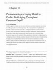 Research paper thumbnail of Phenomenological Aging Model to Predict Field Aging Throughout Pavement Depth