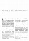 Research paper thumbnail of La vie religieuse de la colonie de Lugdunum sous le Haut-Empire