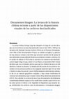 Research paper thumbnail of Documentos-Imagen: La lectura de la historia chilena reciente a partir de las disposiciones visuales de los archivos desclasificados