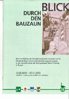 Research paper thumbnail of Blick durch den Bauzaun - Stadtarchäologie in Zossen