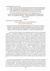 Research paper thumbnail of VOLUME I. TRA RISCOPERTA CRISTIANA E VERIFICA DELLA CREDIBILITÀ TEOLOGICA OGGI PARTE V. NELLA SINCRONIA DIALOGICA -L'IMPEGNO LIBERATIVO O LA PENETRAZIONE INTERCULTURALE ABSTRACT