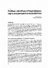 Research paper thumbnail of Política i planificació linguistiques: cap a una perspectiva ecosistèmica [Política y planificación lingüísticas: hacia una perspectiva ecosistémica] [Language policy and language planning: Towards an ecosystem perspective]