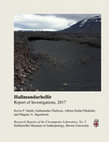 Research paper thumbnail of Hallmundarhellir: Report of Investigations, 2017