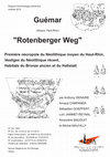 Research paper thumbnail of Guémar "Rotenberger Weg" (Alsace, Haut-Rhin).