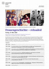 Research paper thumbnail of Frauengeschichte -reloaded