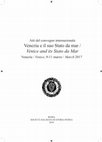 Research paper thumbnail of B. Ligorio, La rete sefardita e il commercio tra Ragusa e Venezia (1580-1596),  in Venezia e il suo Stato da mar, Roma, Società Dalmata di Storia Patria, 2018, pp.170-184.